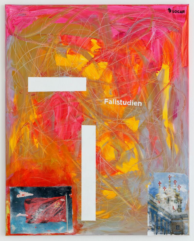 Fallstudien - a Paintings by Gerald Ziebermayr